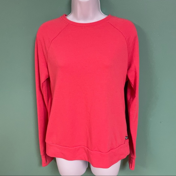 Fabletics Hot Pink Ginger Open Back Active Sweatshirt Womens Size S - Picture 2 of 6